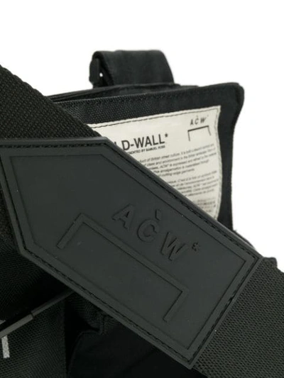 Shop A-cold-wall* Canvas Belt Bag - Black