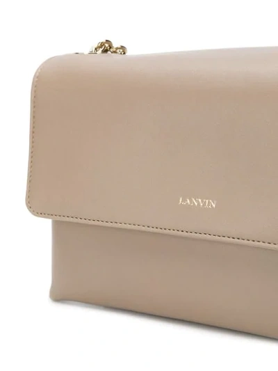 Shop Lanvin Sugar Bag In Neutrals