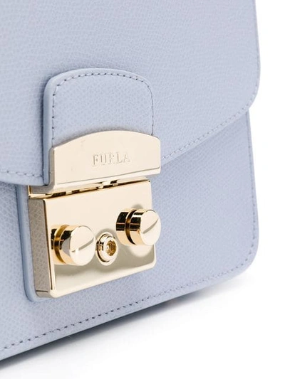 Shop Furla Metropolis Crossbody In Purple