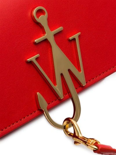 Shop Jw Anderson Scarlet Logo Bag - Red