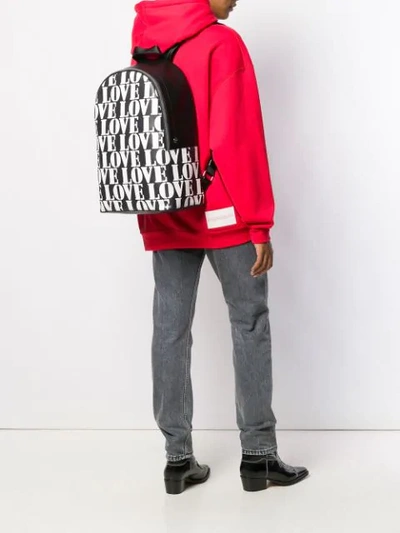 Shop Calvin Klein Love Backpack - Black