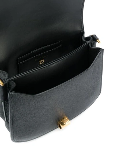 Shop Ferragamo Margot Shoulder Bag In Black
