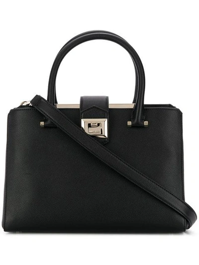 Shop Jimmy Choo Marianne/s Tote In Black