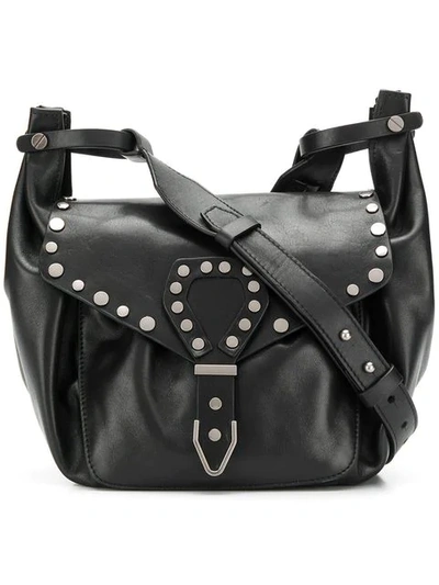 Shop Isabel Marant Mini Studed Bag In Black