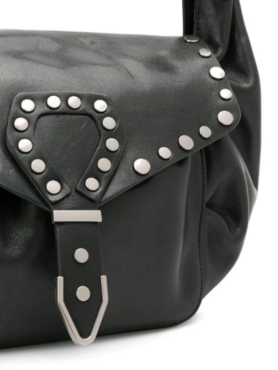 Shop Isabel Marant Mini Studed Bag In Black