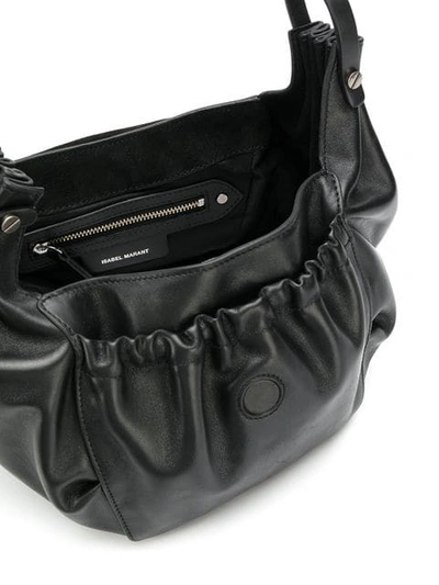 Shop Isabel Marant Mini Studed Bag In Black