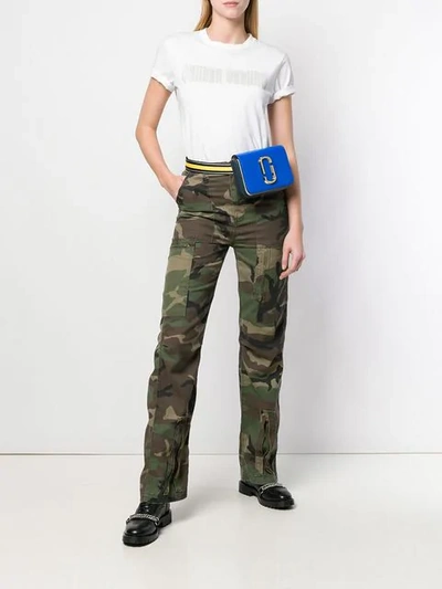 Shop Marc Jacobs Hip Shot Bag In Blue
