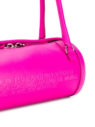 Shop Calvin Klein 205w39nyc Belle Tubular Bag In Pink