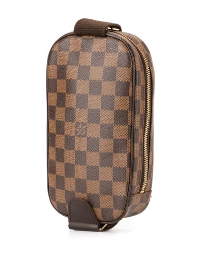 Pre-owned Louis Vuitton  Gange Belt Bag In Brown