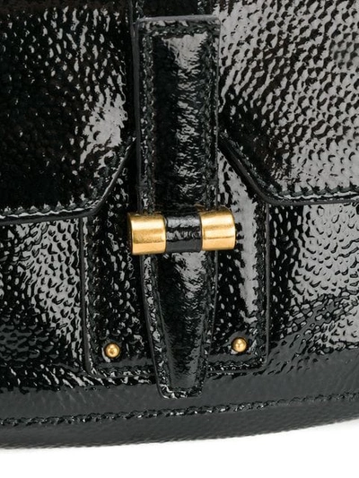 Pre-owned Saint Laurent Chain Strap Shoulder Bag In Black
