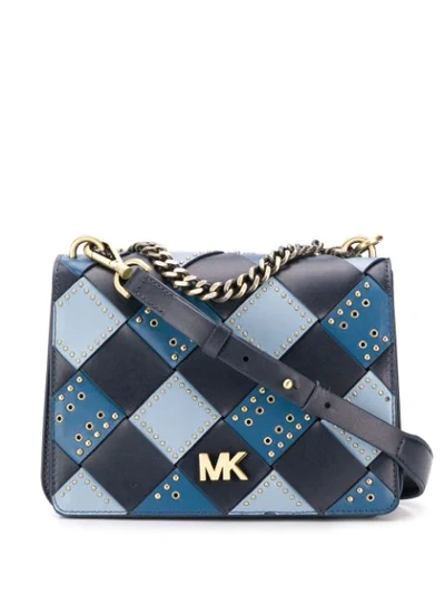 Shop Michael Michael Kors Mott Cross-body Bag - Blue