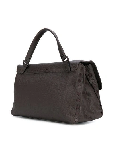 Shop Zanellato Small Tote Bag In 11 Brown