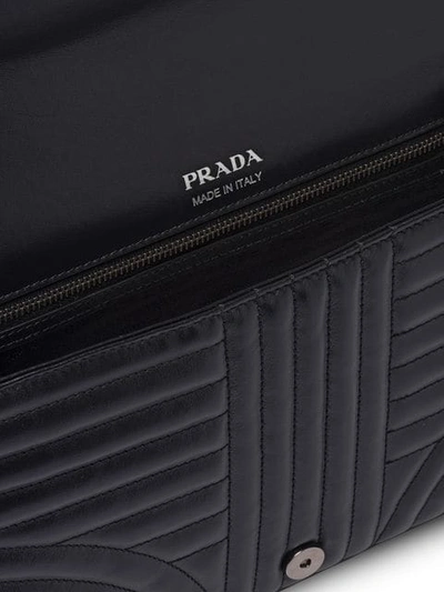 Shop Prada Diagramme Bag - Black