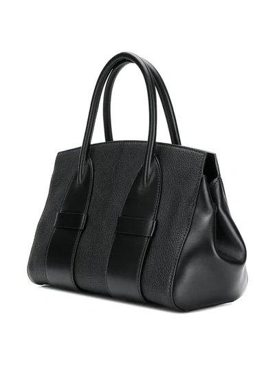 Shop Miu Miu Classic Tote Bag In Black