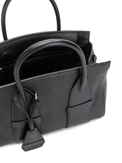 Shop Miu Miu Classic Tote Bag In Black