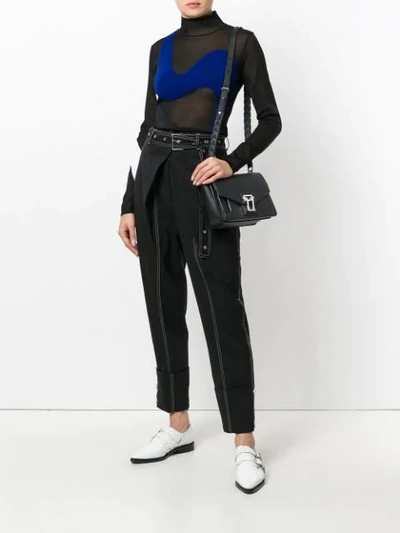 Shop Proenza Schouler Hava Shoulder Bag In Black