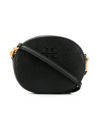 Shop Tory Burch Mcgraw Convertible Belt Bag In Black