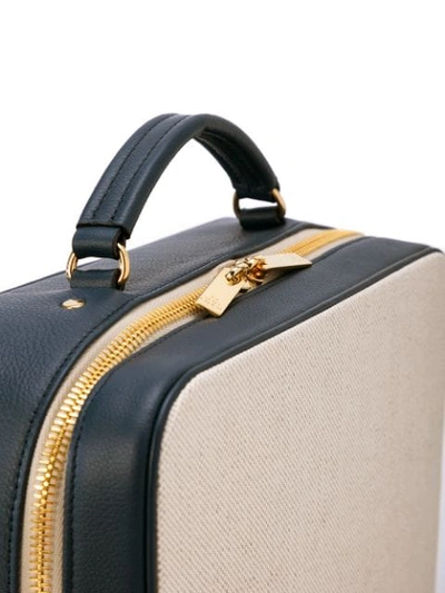 Shop Luniform Suitcase Bag In Neutrals
