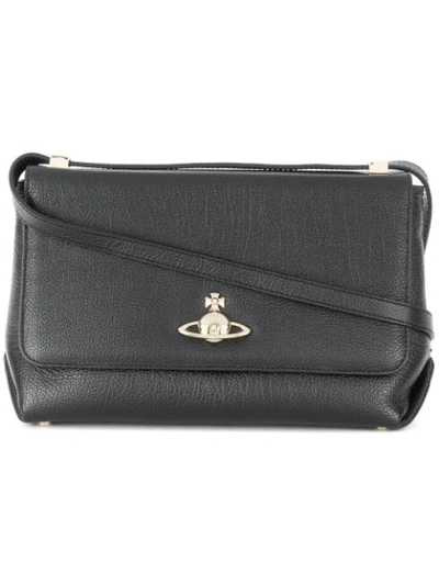 Shop Vivienne Westwood Large Balmoral Shoulder Bag In Black