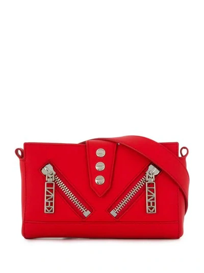 Shop Kenzo Red Mini Shoulder Bag