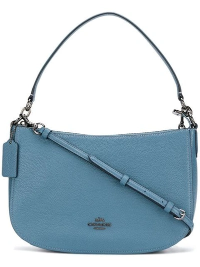 Shop Coach Chelsea Cross Body Bag In Blue