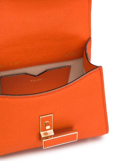 Shop Valextra Iside Micro Bag - Orange