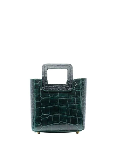 Shop Staud Mini Shirley Tote In Green