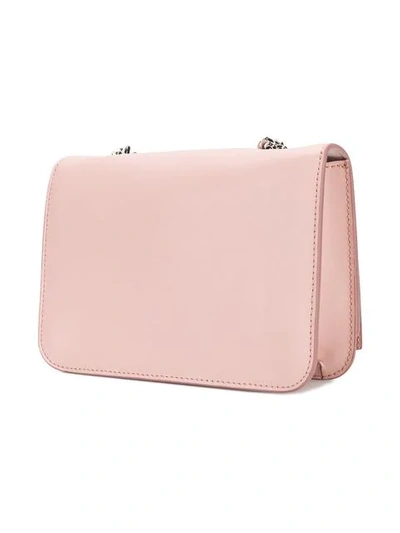 Shop Ferragamo Vara Shoulder Bag In Pink