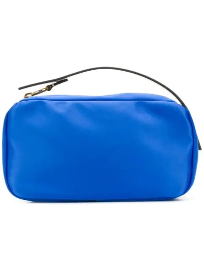 Shop Marni Mini Box Bag In Blue