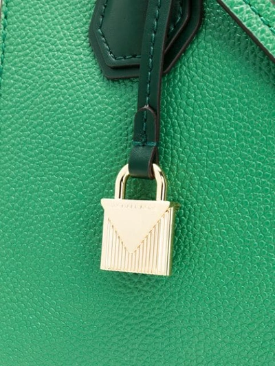 Shop Michael Michael Kors Mercer Crossbody Bag In Green