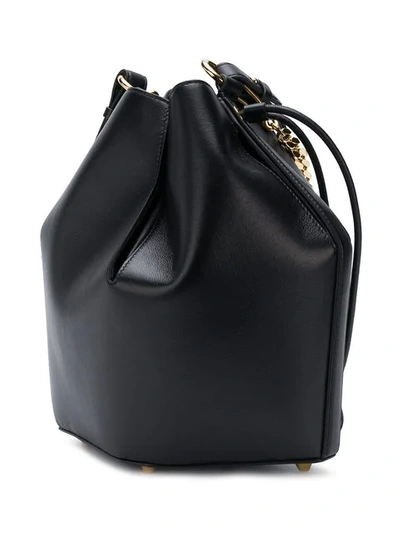 Shop Alexander Mcqueen Bucket Shoulder Bag In Black