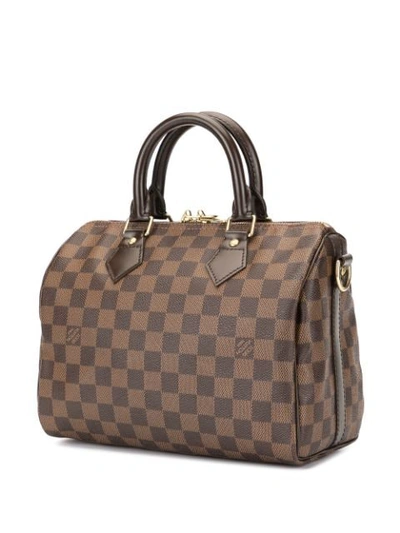 Shop Pre-owned Louis Vuitton Speedy Bandouliere 25 2way Bag In Brown