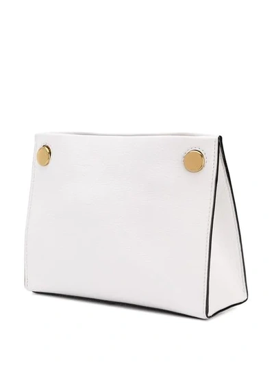 Shop Marc Jacobs Double Chain Crossbody Bag In White