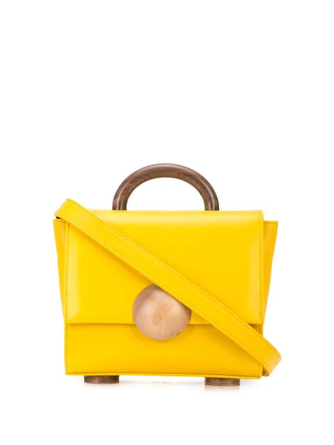 yellow mini handbag