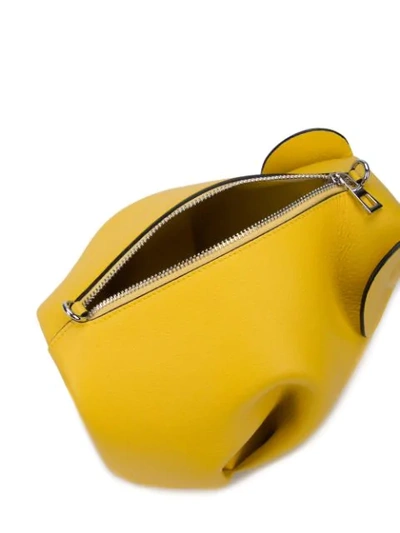 Shop Loewe Elephant Crossbody Bag In Yellow