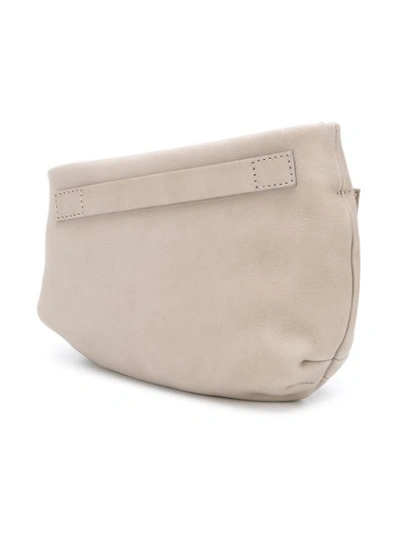 Shop Marsèll Asymmetric Shoulder Bag - Grey
