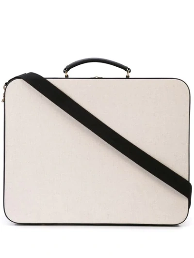 Shop Luniform Suitcase Bag - Neutrals