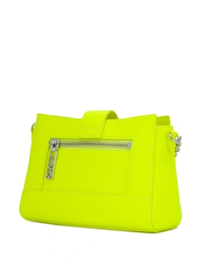 Shop Kenzo Mini Shoulder Bag In Yellow