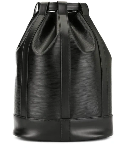 Shop Pre-owned Louis Vuitton Randonnee Pm Shoulder Bag - Black