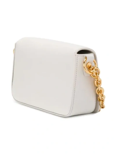 Shop Tom Ford Flip Lock Shoulder Bag In White