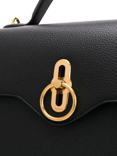 Shop Mulberry Seaton Small Tote Bag In Black