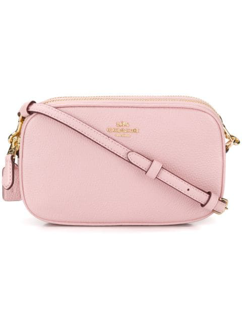 pink crossbody coach purse