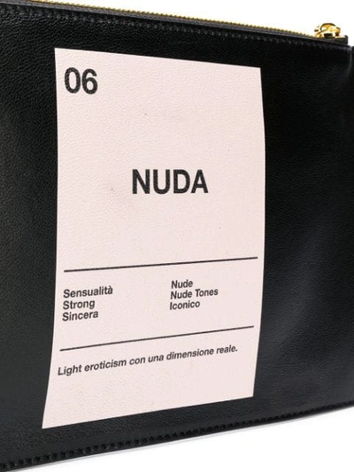 Shop N°21 Mini Nuda Clutch In Black