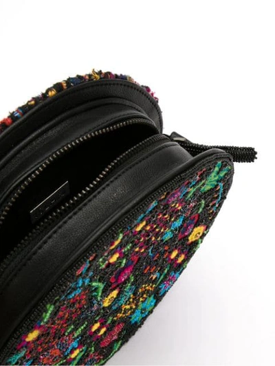 Shop Isla Embroidered Shoulder Bag - Black