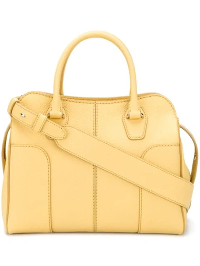 Shop Tod's Medium Tote Bag - Yellow