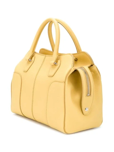 Shop Tod's Medium Tote Bag - Yellow