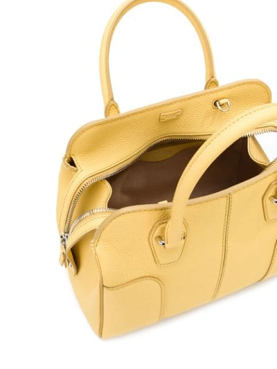 Shop Tod's Medium Tote Bag - Yellow