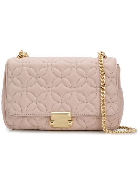 michael kors pink quilted bag