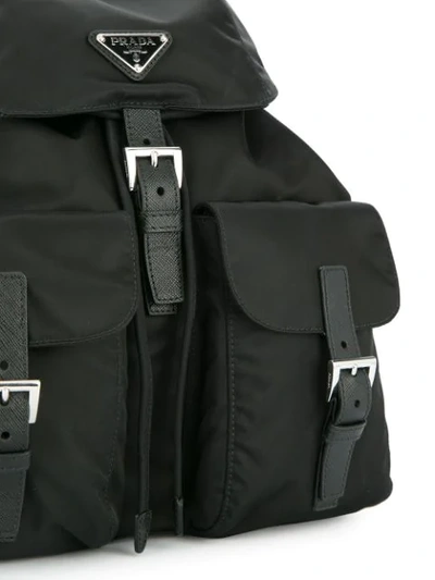 Shop Prada Vintage  Backpack - Black