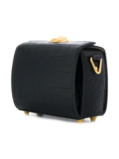 Shop Alexander Mcqueen Box Shoulder Bag In Black